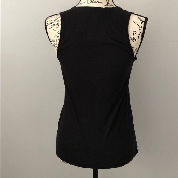 Madewell Cotton V-Neck Pocket Tank - Picture 3 of 3
